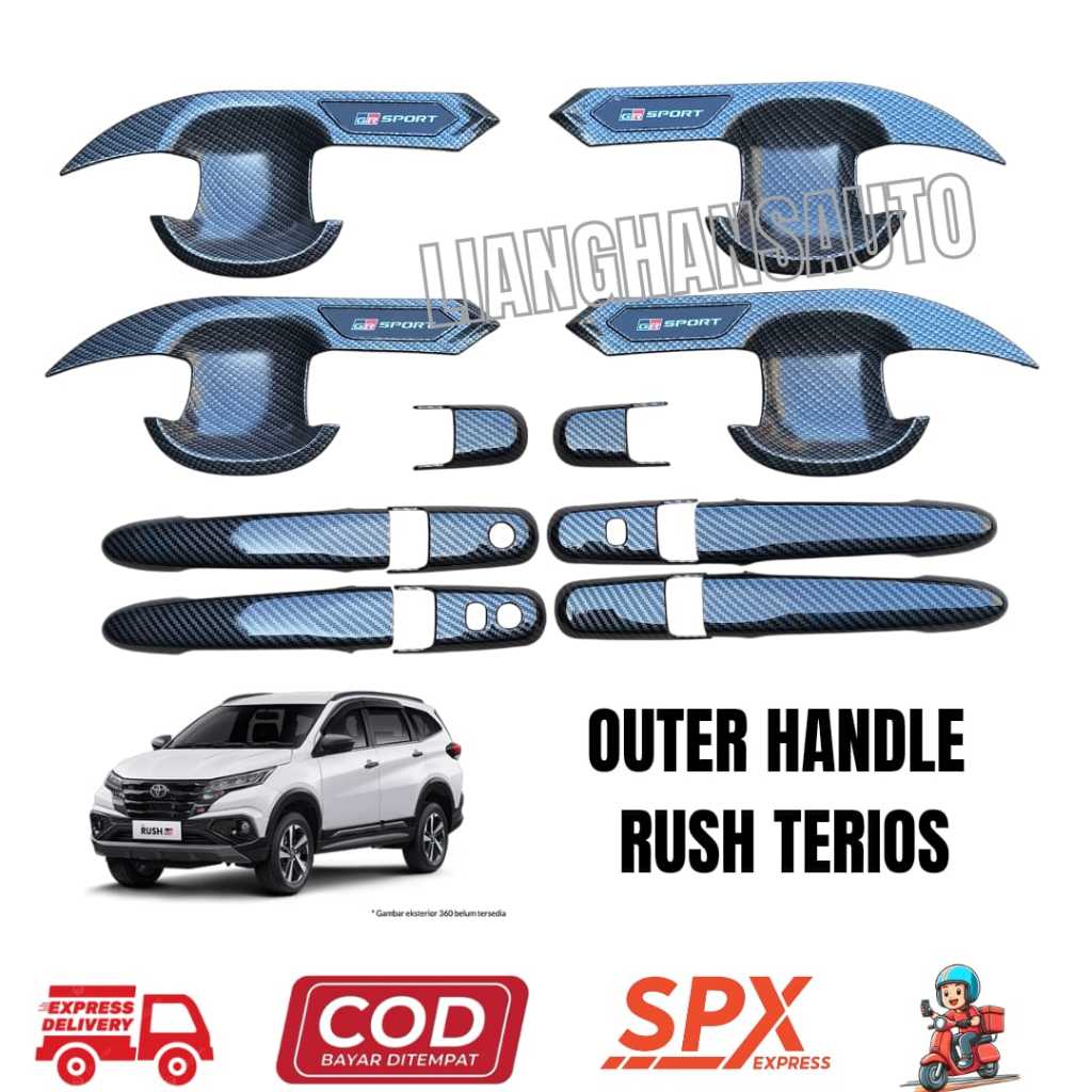 PAKET HANDLE OUTER ALL NEW RUSH TERIOS GR SPORT CARBON