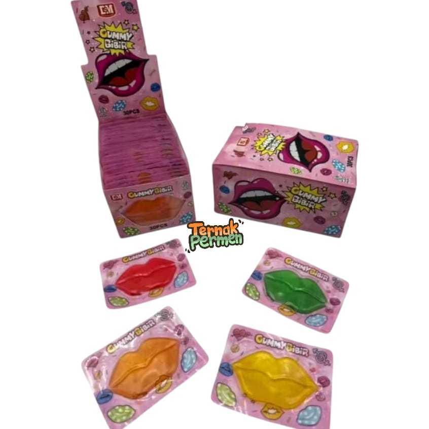 

GUMMY BIBIR ISI 30 PCS