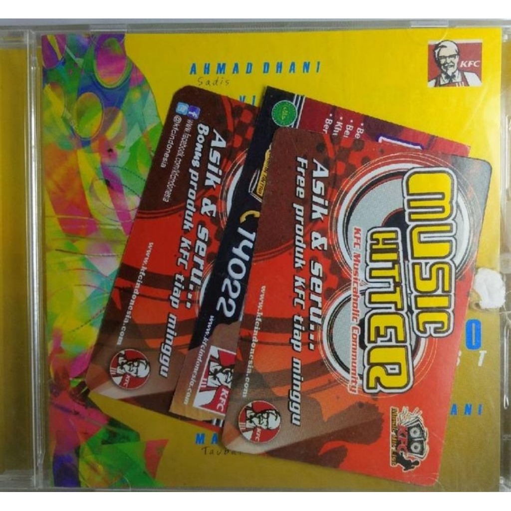 CD 13993 KFC MUSIC HIT LIST AHMAD DHANI - THE VIRGIN - ANTIK