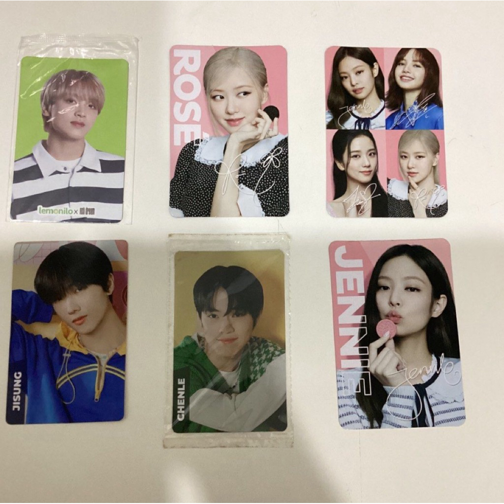 PC Photocard Official Blackpink Oreo, NCT Dream Tos Tos Lemonilo