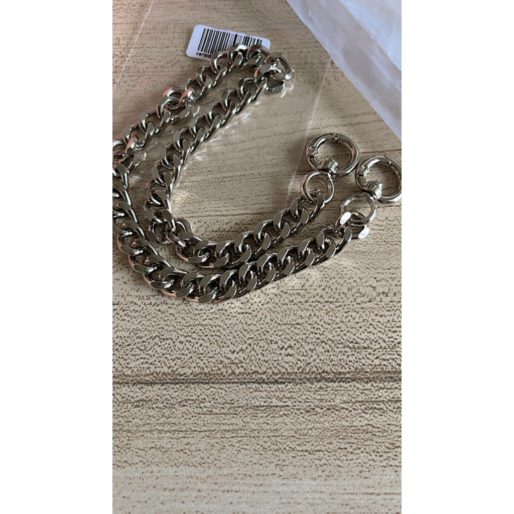 RANTAI TAS  besar/tali tas /good Quality nikel/ silver