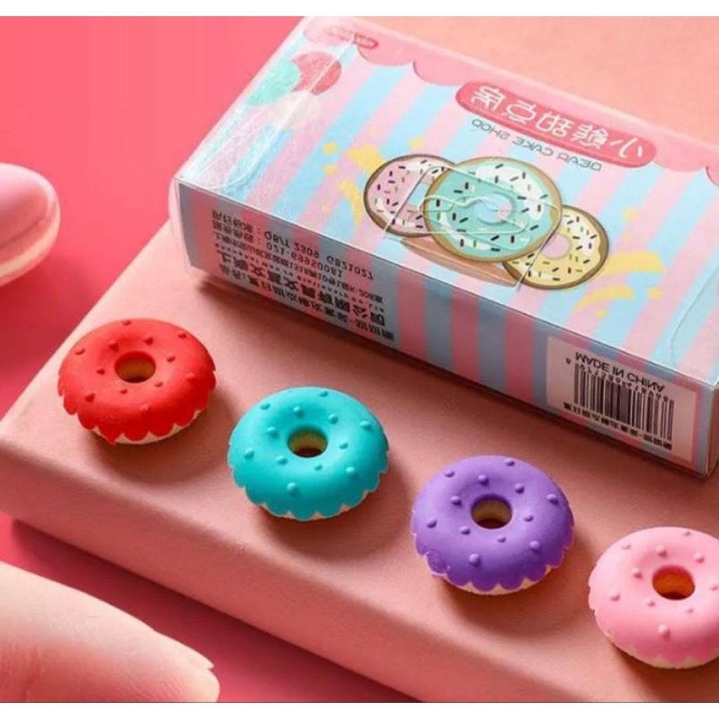 

penghapus lucu donat lberwarna