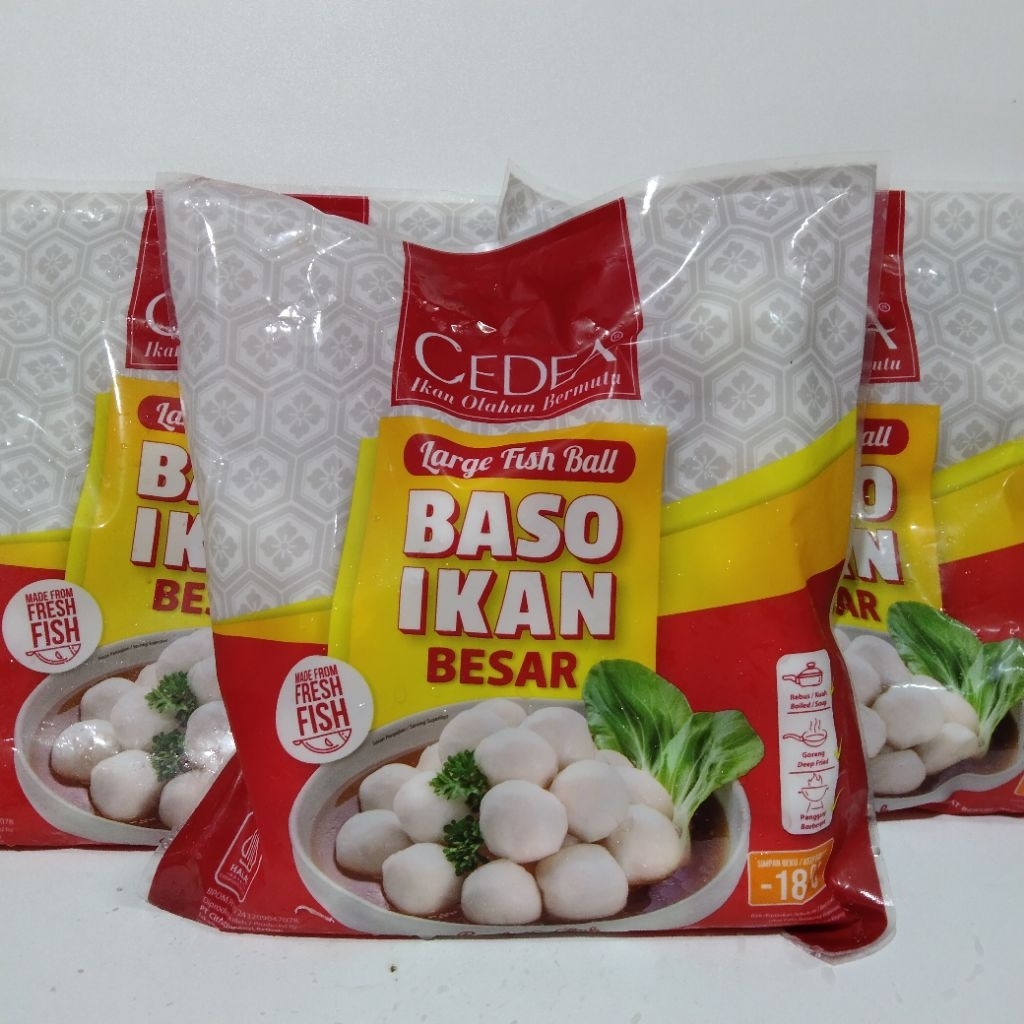 

CEDEA Baso Ikan Besar 500gr