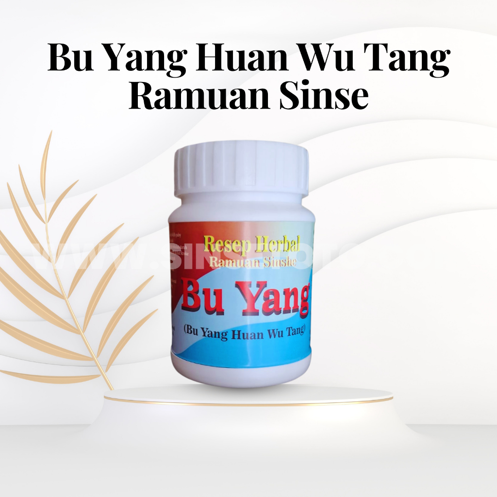 obat pasca stroke ampuh asli dari China, Bu Yang Huan Wu Tang ramuan sinse