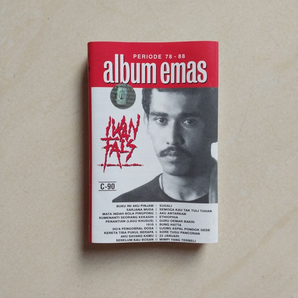 KASET IWAN FALS ALBUM EMAS PERIODE 78 - 88