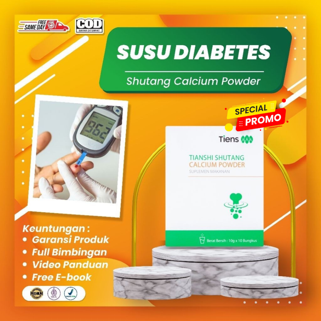 

OBAT CHINA DIABETES - Susu Labu Diabetes SHUTANG CALSIUM POWDER - Susu untuk Mengobati Diabetes