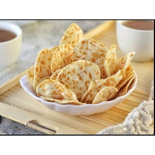 

(The Peaks) Kripik Tempe Sagu Kriuk Gurih Keripik Tempe Sagu 500 gr