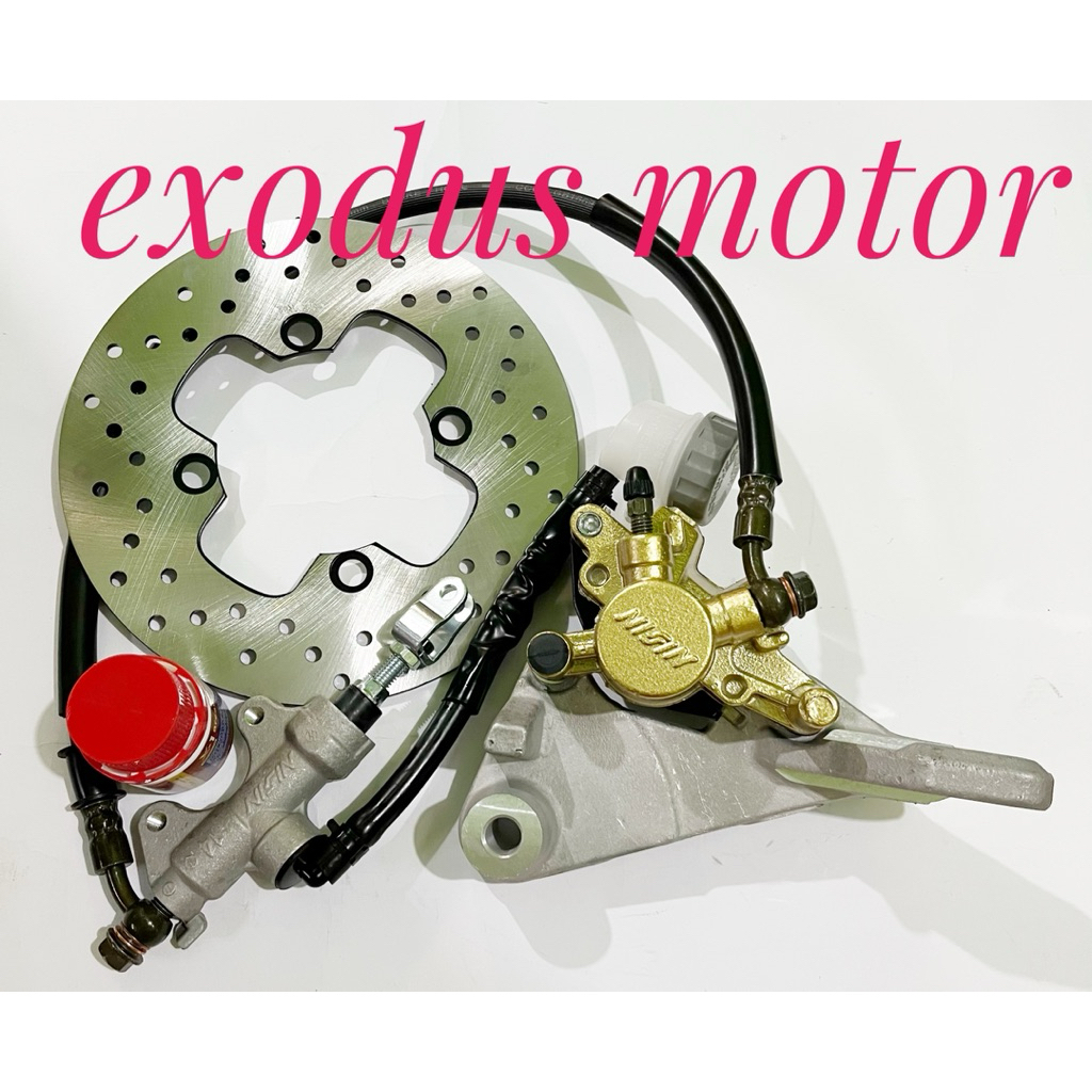 CAKRAM SET BELAKANG JUPITER MX NEW,MX 135 PAKETAN NISSIN