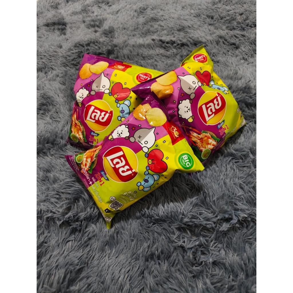 

Lays Rock 2In1 Prawn Seafood Sauce Flavour 105 gram