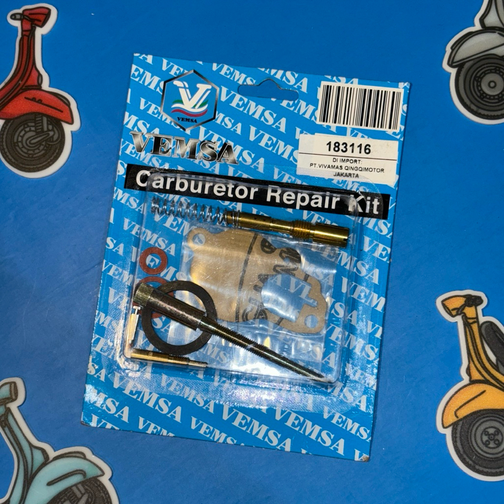 REPAIRKIT KARBURATOR SPUYER VESPA