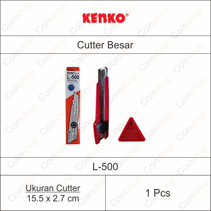 

Kenko L500 L-500 Cutter Besar Per Pcs