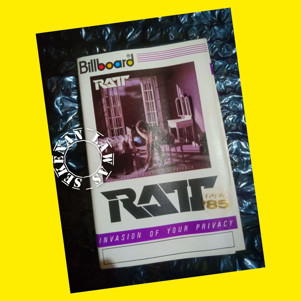 Kaset Ratt - Invasion Of Your Privacy (Bagus)