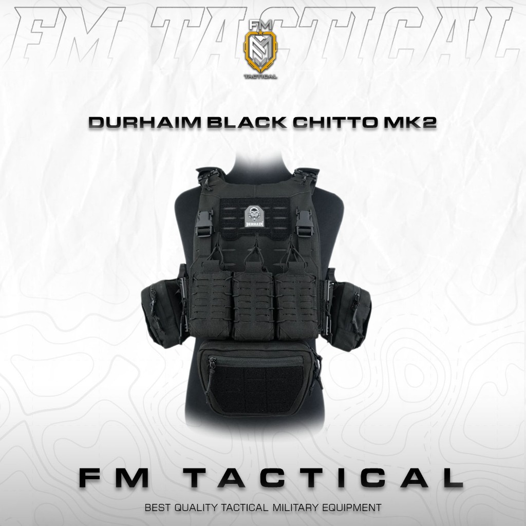 Bodyvest Durhaim black chitto MK2 original