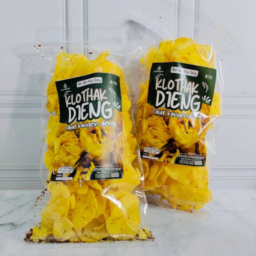 

KLOTHAK DIENG KLOTHAK BATUR ENAK 250GR KLATAK ASLI BATUR CABE IJO