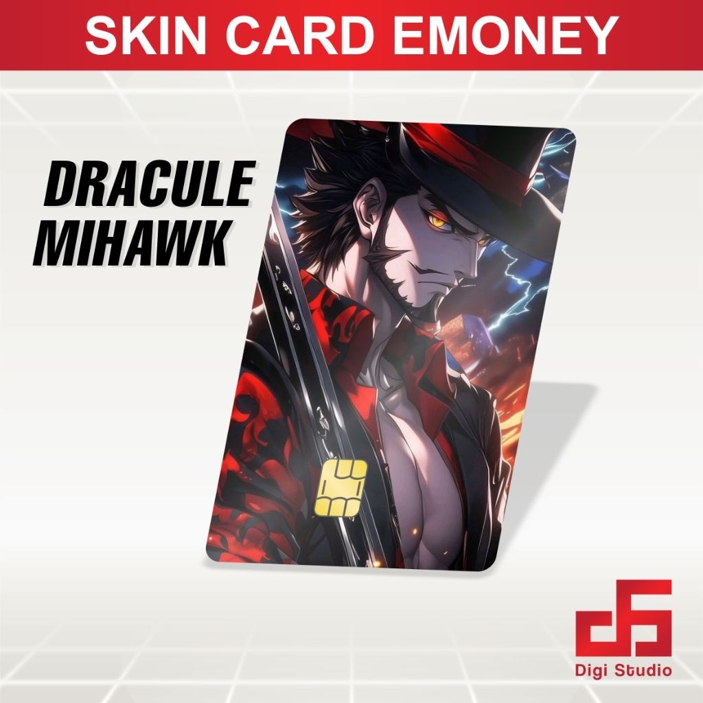 

Digi Studio - Skin Card Mihawk - Emoney / Flazz / ATM / Credit Card
