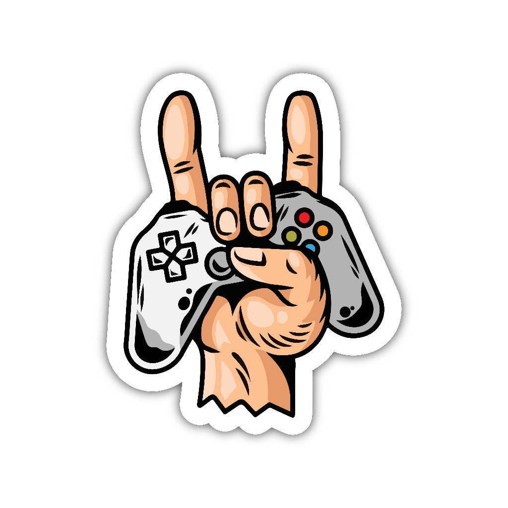 

ZV107 sticker game karakter kartun anime aesthetic, stiker vinyl satuan