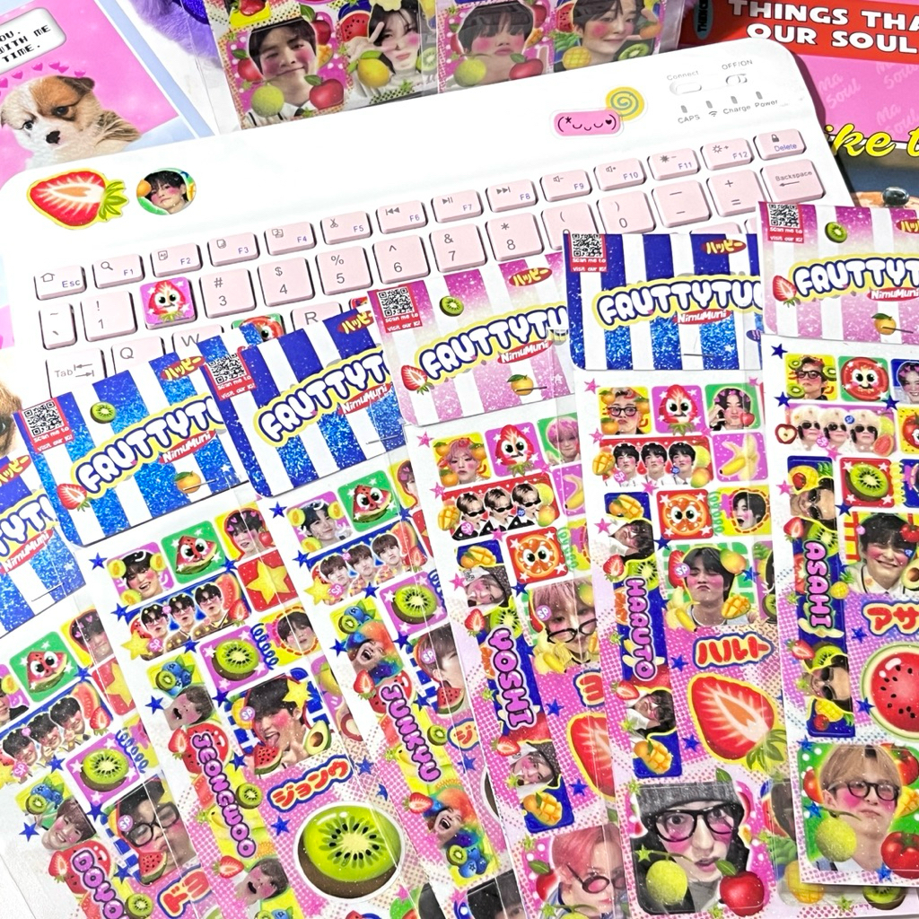 

TREASURE KEYBOARD STICKER | FRUTTYTUU STICKER TREASURE | STICKER KEYBOARD TREASURE GIFT TEUME
