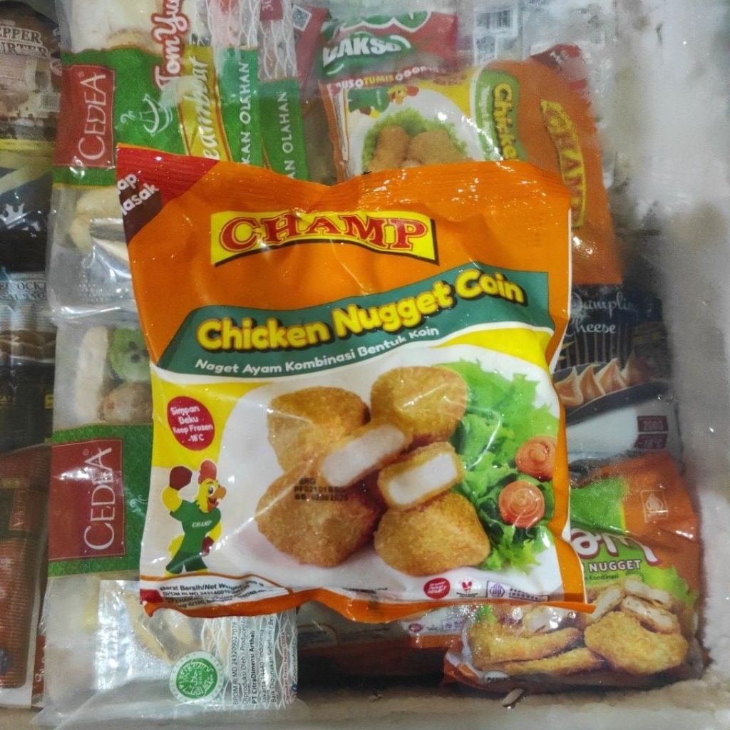 

Champ nugget kombinasi koin 200gr