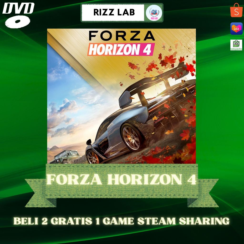 Forza Horizon 4 CD DVD Games PC