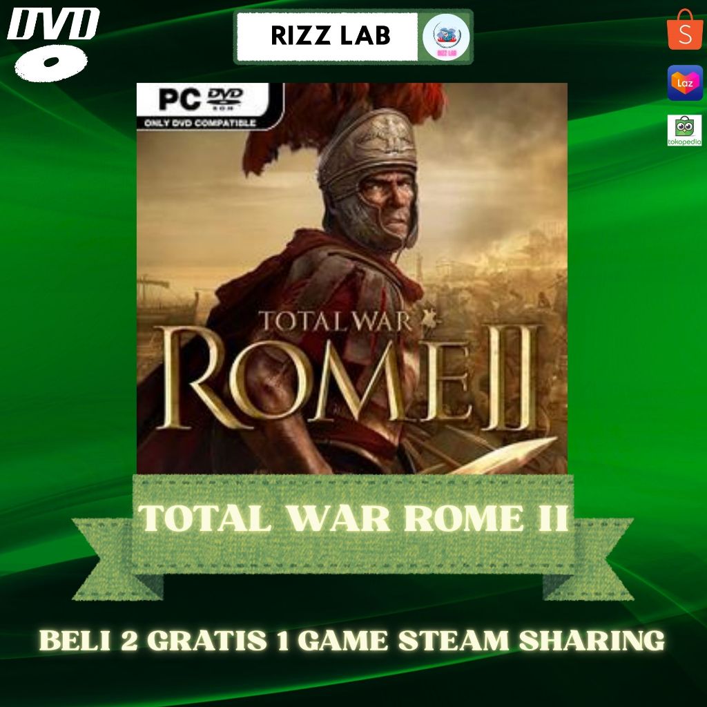 Total War Rome II / CD DVD Games PC