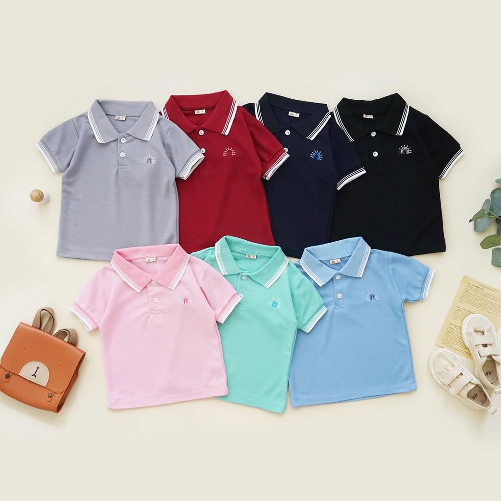 Mhk Baby Kids - Zane Top | Kaos Polo Anak