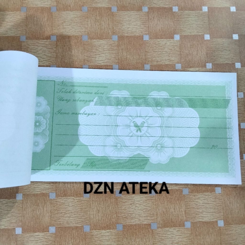 

Kwitansi Kecil Gelatik