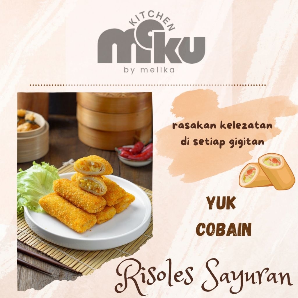 

Risoles sayuran/ risol isi sayur