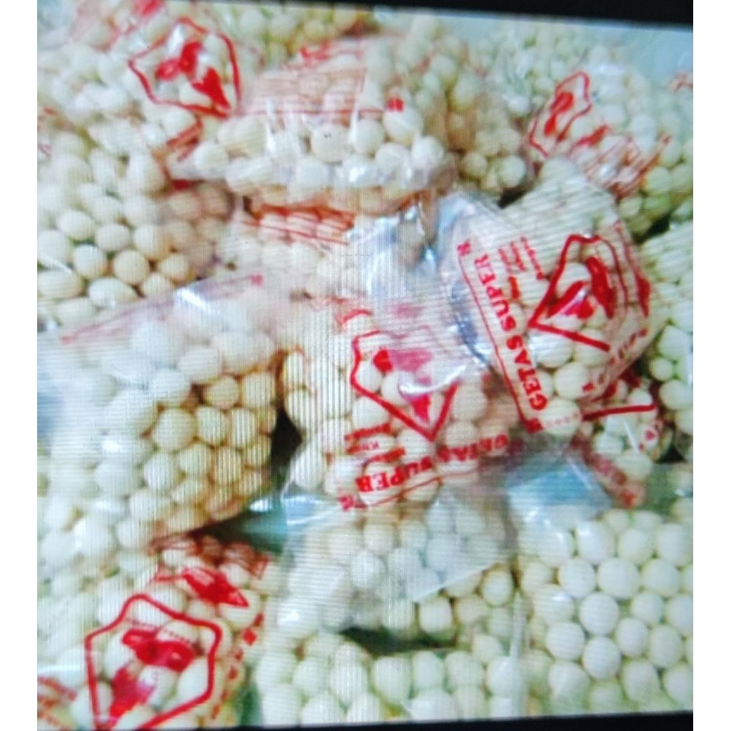 

Kerupuk Getas Bangka Cap Obor 250 gram