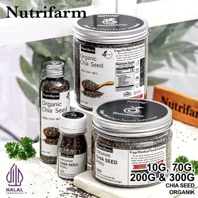 

NUTRIFARM Chia Seeds 30g 70g 200g 300g