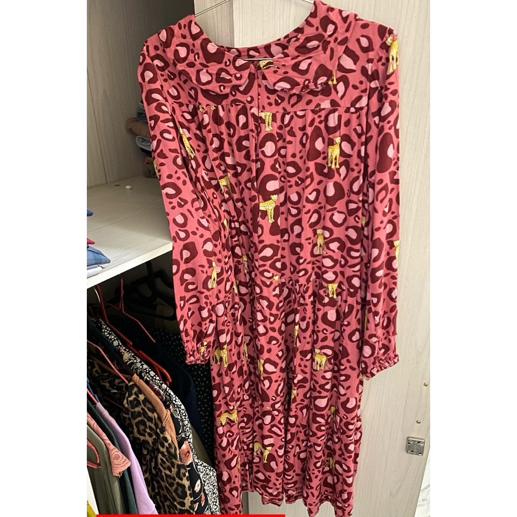 pre'Loved Tunik/midi dres katun rayon