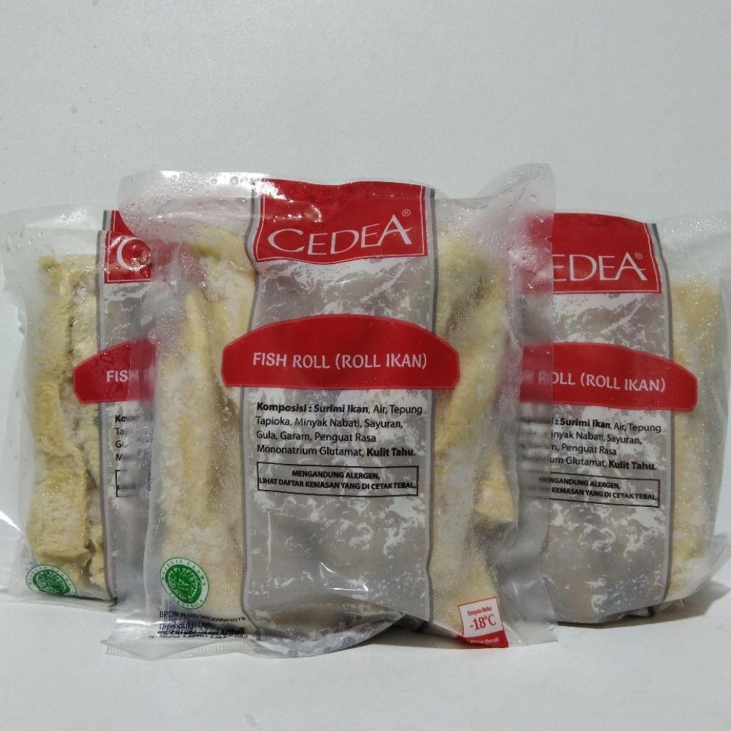 

CEDEA Fish Roll 250gr isi 10 pcs