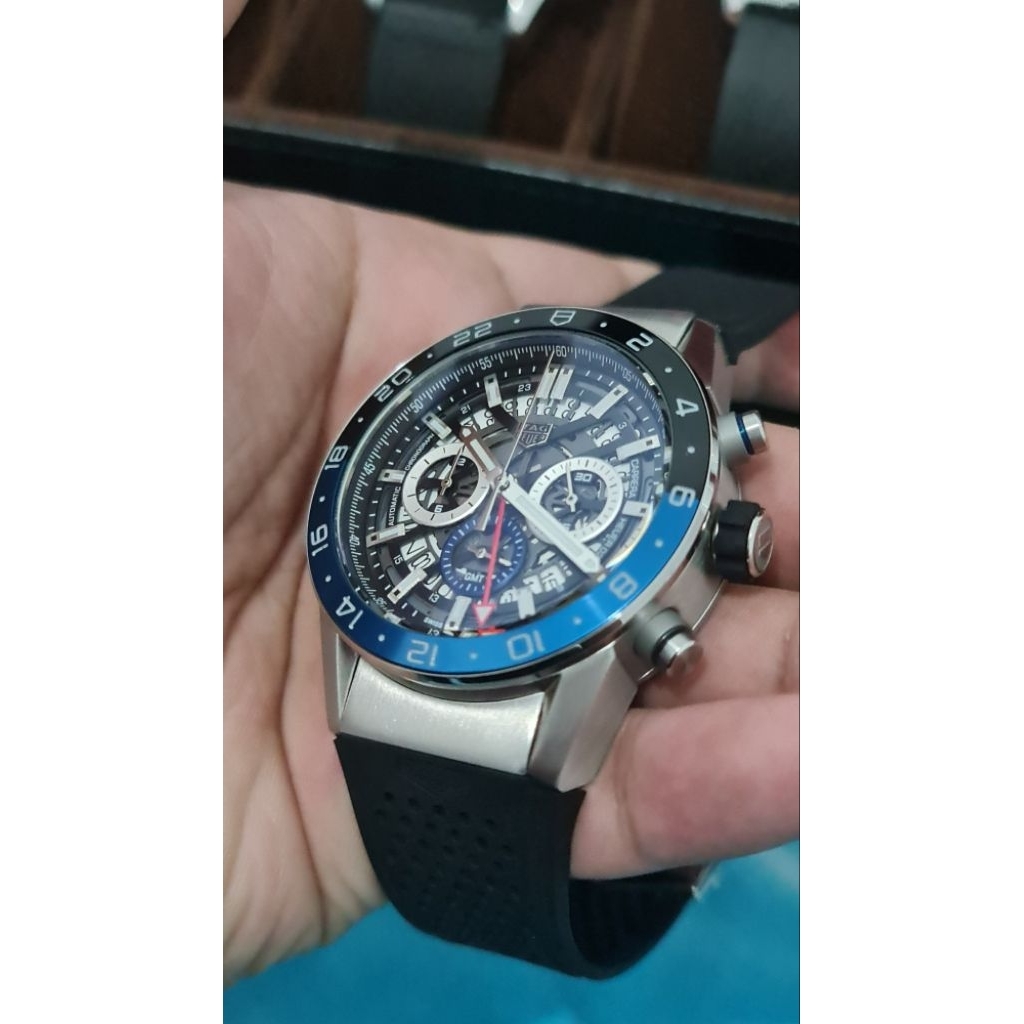CLEARENT SALE TH Carrera Rubber Chronograph Watches