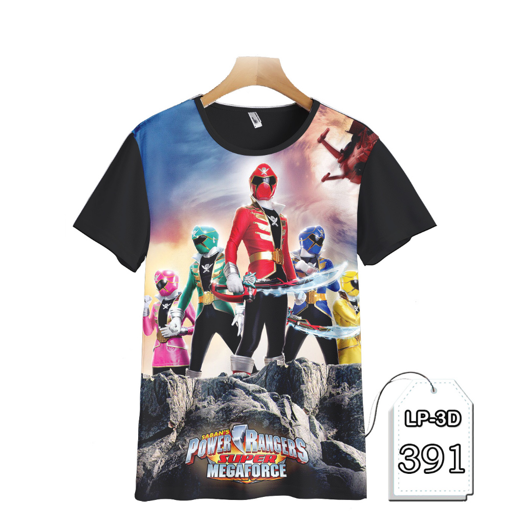 Kaos Power Rangers Megaforce Baju Anak Power Rangers / Baju Power Rangers