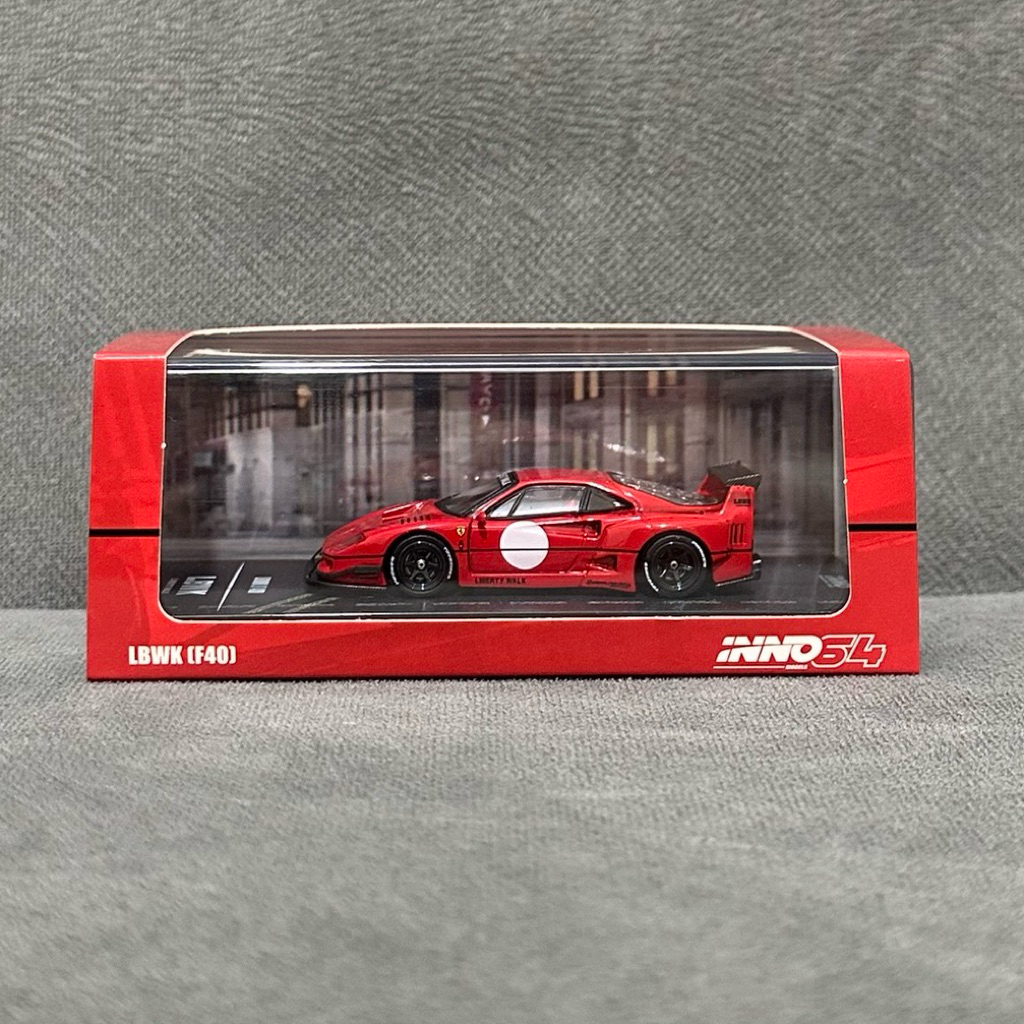 inno64 ferrari f40 lbwk red