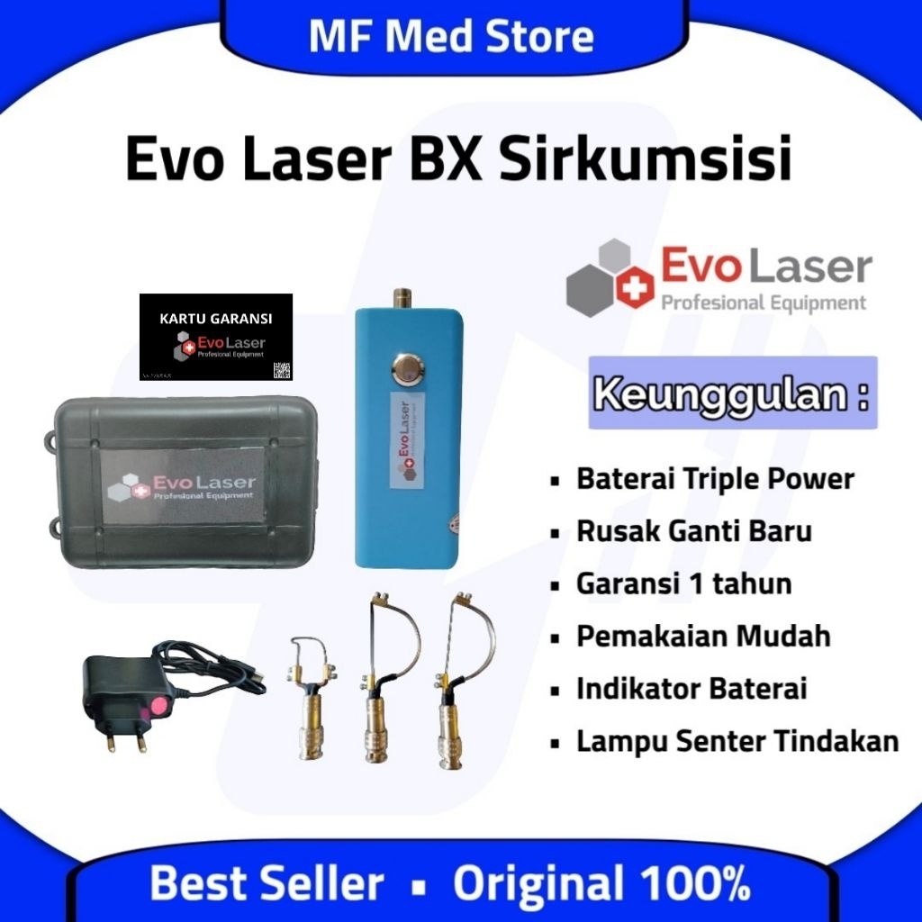 [Best Seller] Evo Laser BX Sirukumsisi / Alat Sunat Laser / Cauter Khitan / Laser Khitan / Laser Sun
