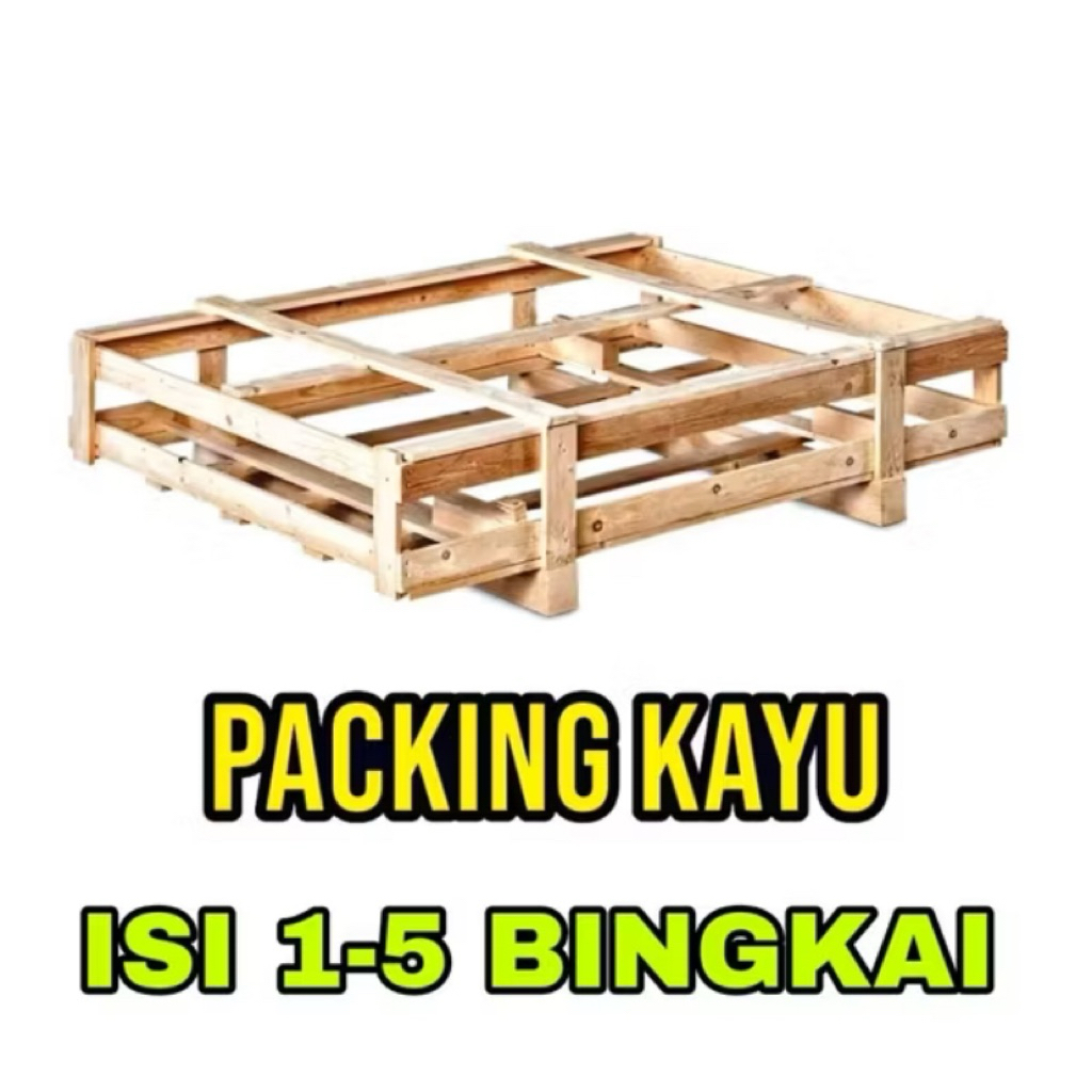 

Tambahan extra packing kayu/peti