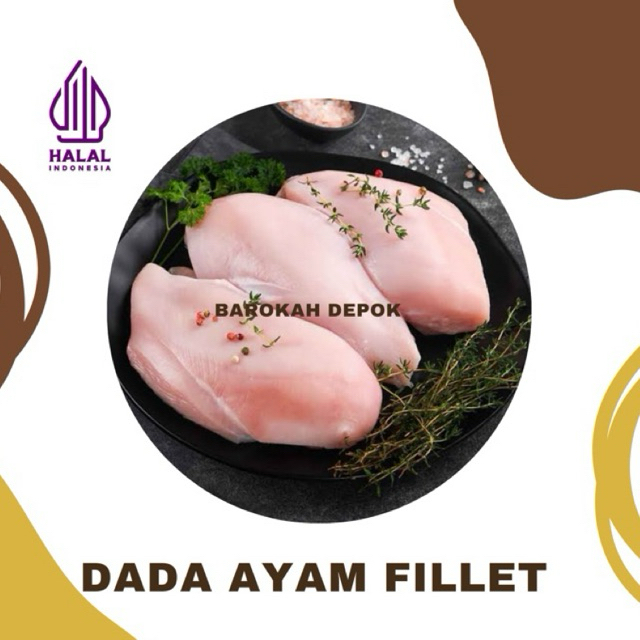 

Boneless Dada Ayam Fillet 1 Kg