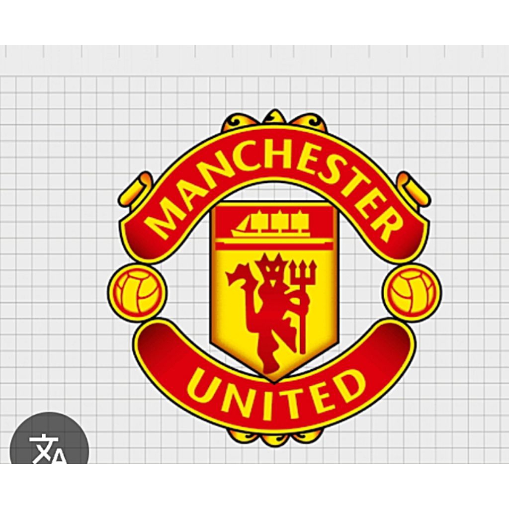 Bordir Club Manchester united / Logo Manchester united / Emblem club Manchester united Bagus dan Rap