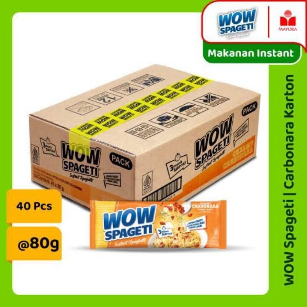 

WOW SPAGETI INSTANT 1 DUS ISI 40 PCS