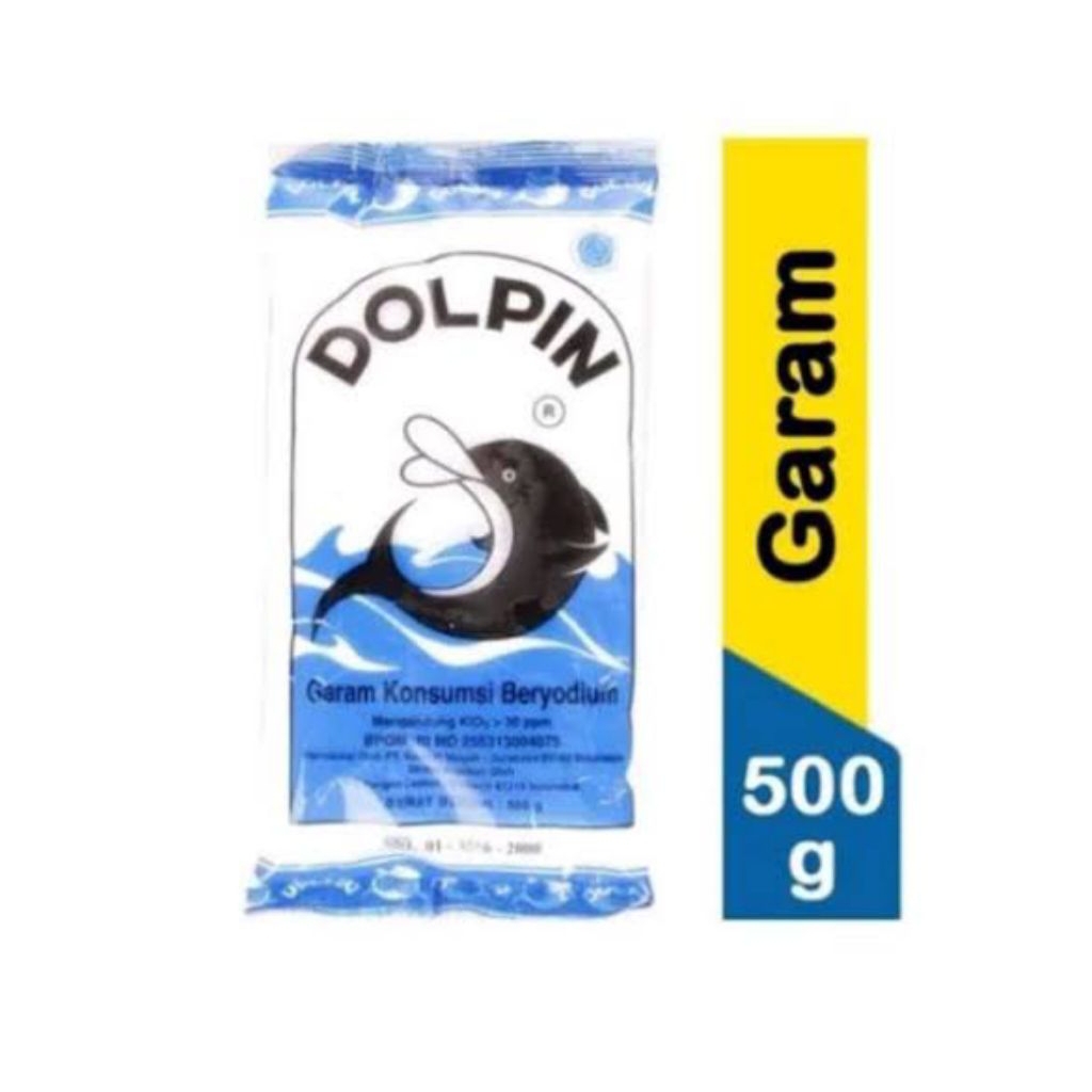 

Garam Dolpin 500gr (1dus x 24pcs)