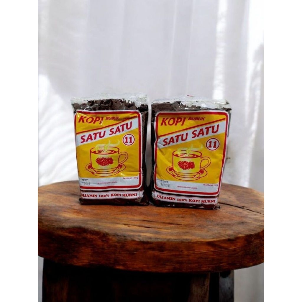 

KOPI BUBUK 11 KEMASAN 250GR 1 DUS