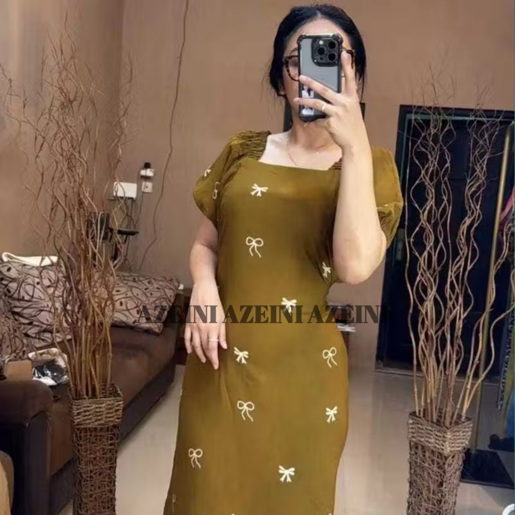 Daster Aqila ld 110 Remaja//Daster Salwa Terbaru kekinian//Daster Dewasa kancing