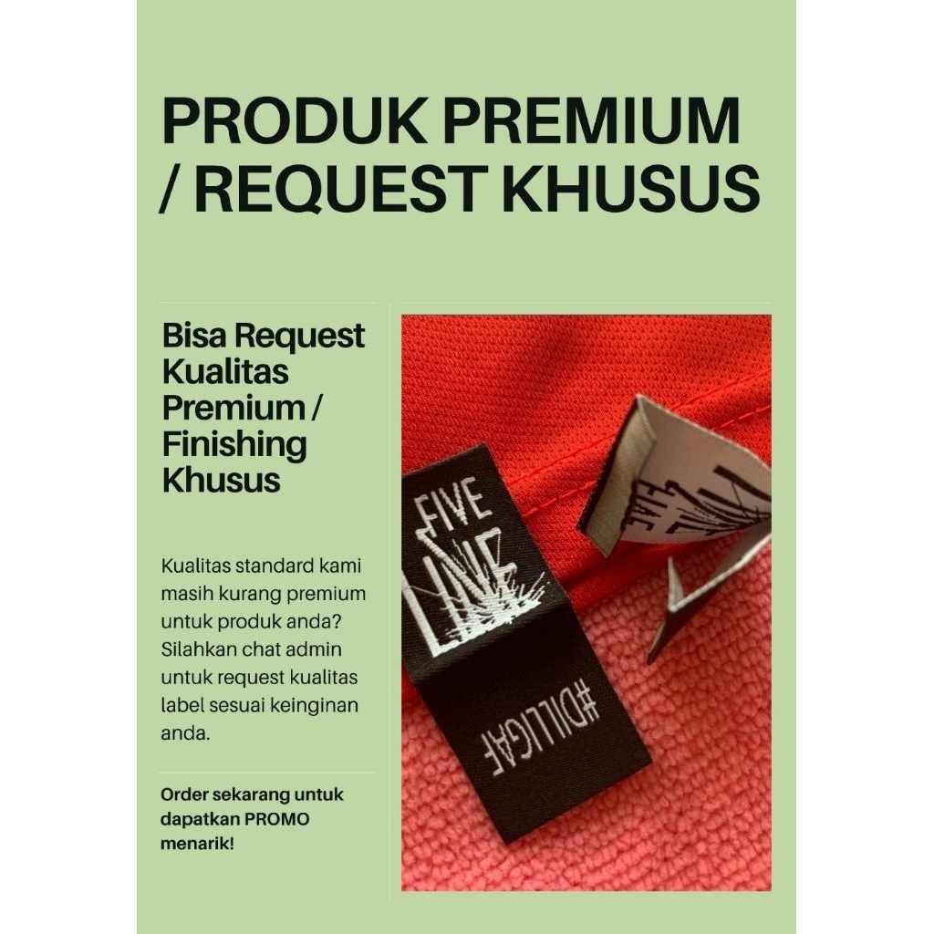 

PAKET LABEL RAJUT SULTAN, BUAT YMMA, LABEL PREMIUM