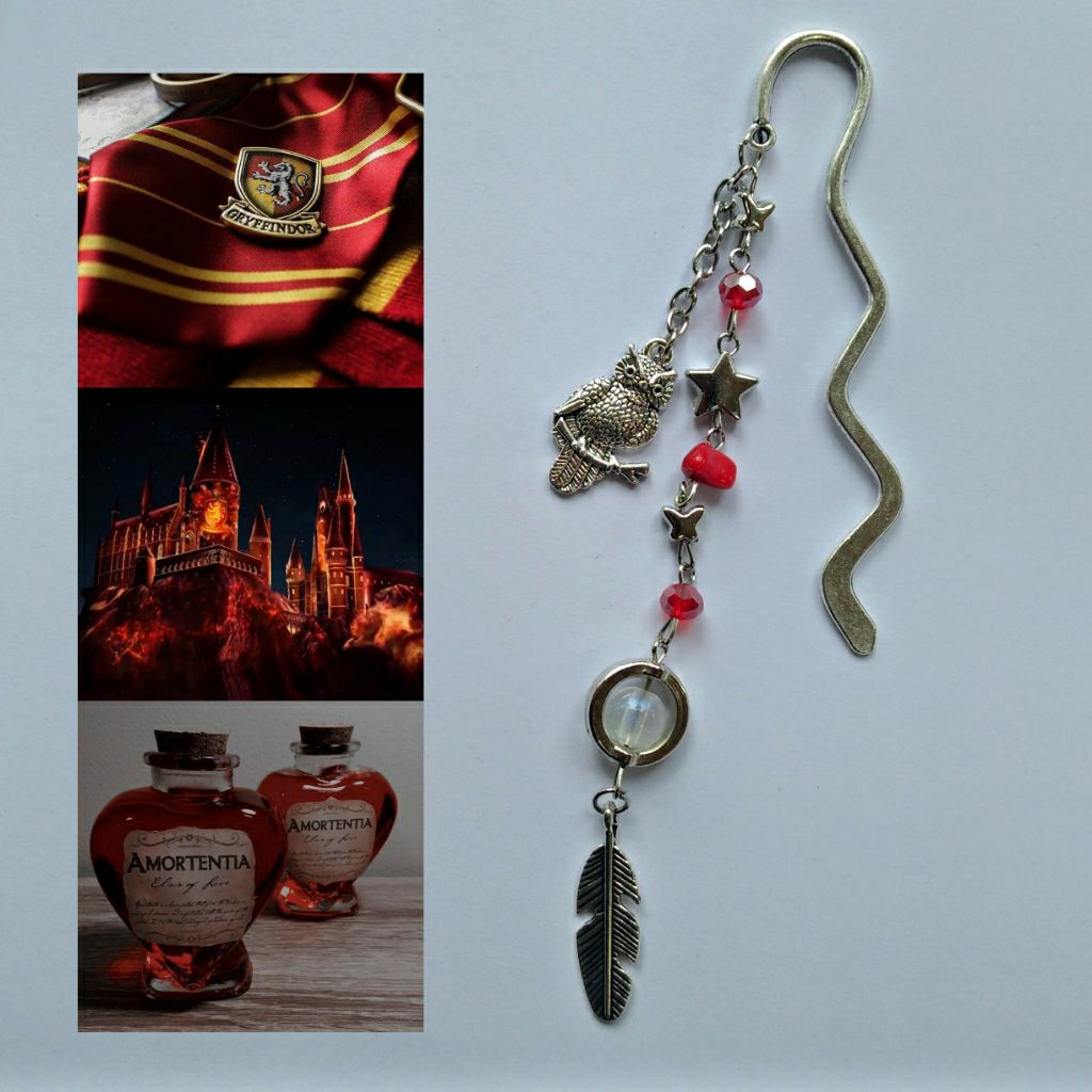 

bookmark aesthetic/bookmark lucu/pembatas buku besi/bookmark inspired by hogwart legacy/bookmark penyihir