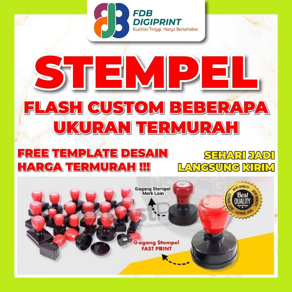 

[1HARI JADI] CETAK STEMPEL FLASH OTOMATIS CEPAT / CUSTOM STEMPEL PEMERINTAHAN PERUSAHAAN LOGO NAMA TANDA TANGAN LUNAS SEKOLAH TOKO LEGALISIR