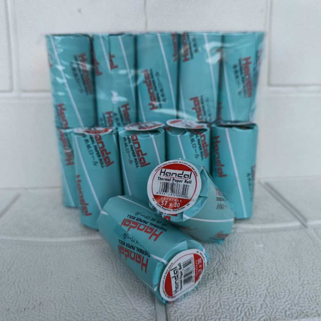 

Kertas kasir Struk Thermal 57X30 mm (tanpa core Isi Lebih banyak)