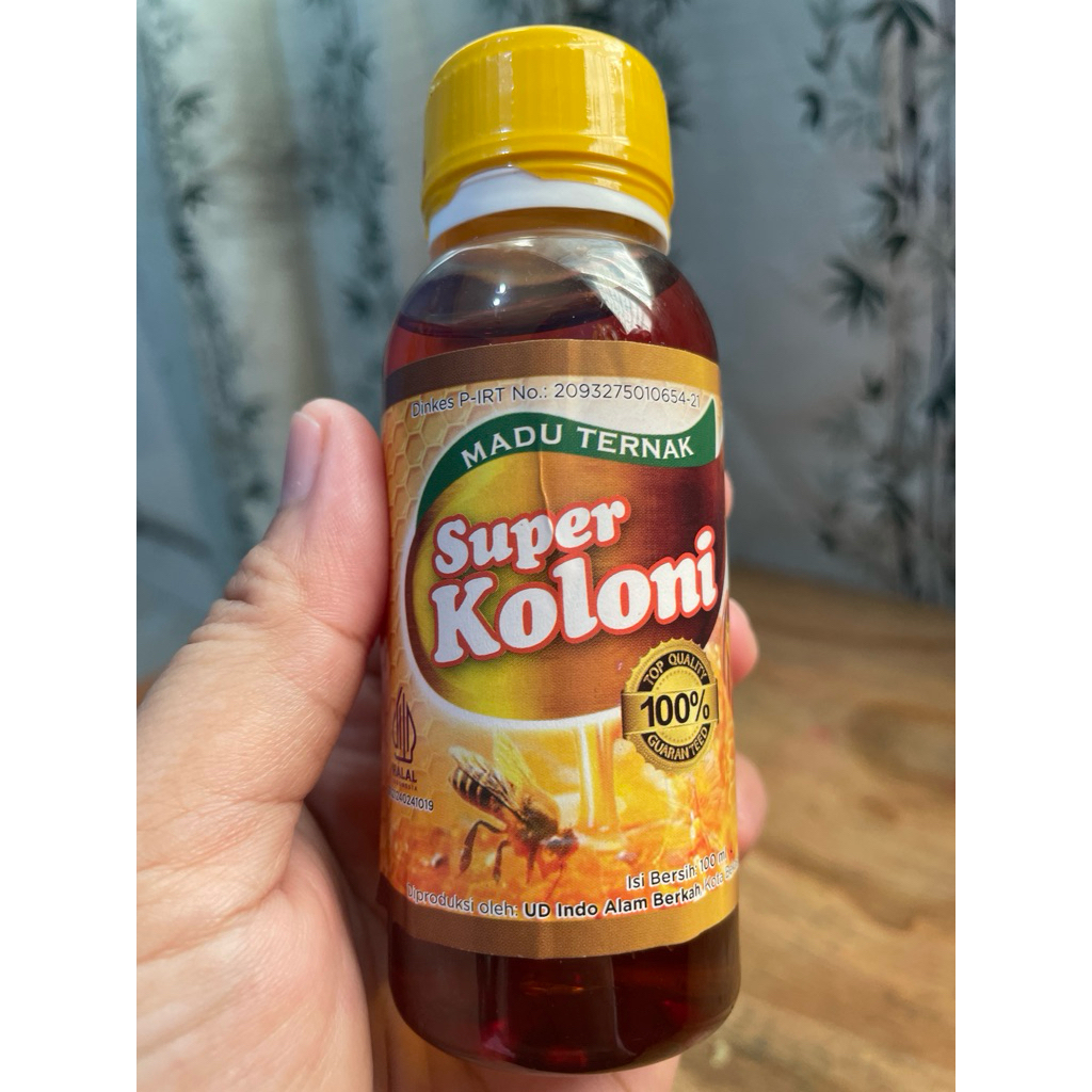 

Madu ternak super koloni 100ml