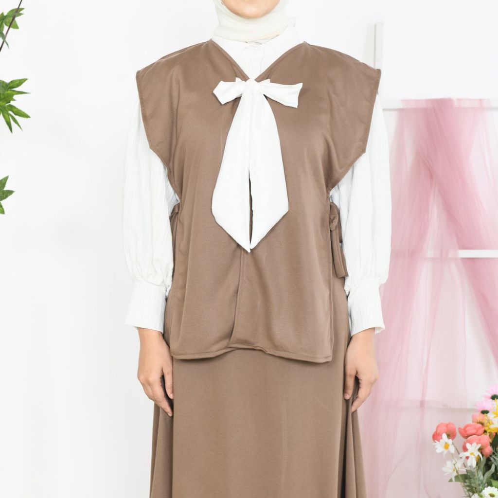One Set Vest Skirt_ Mybamus Amari