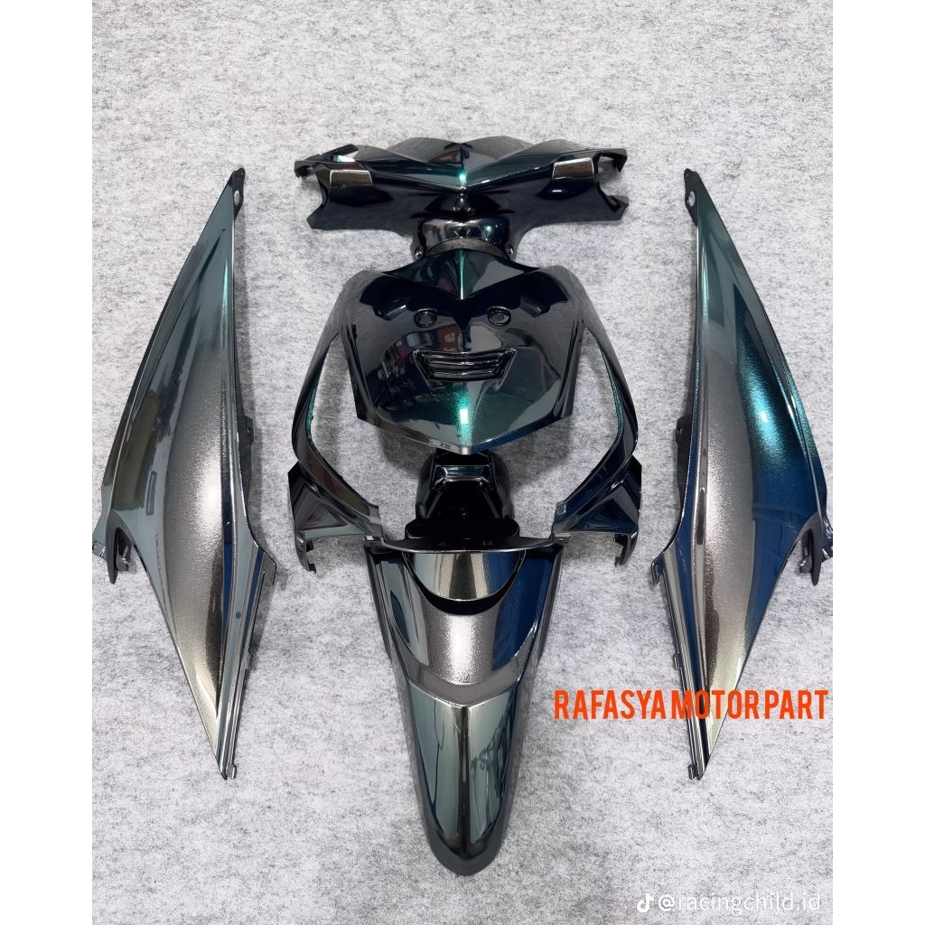 Cover full body halus beat karbu fullset body halus beat karbu hitam lembayung hijau