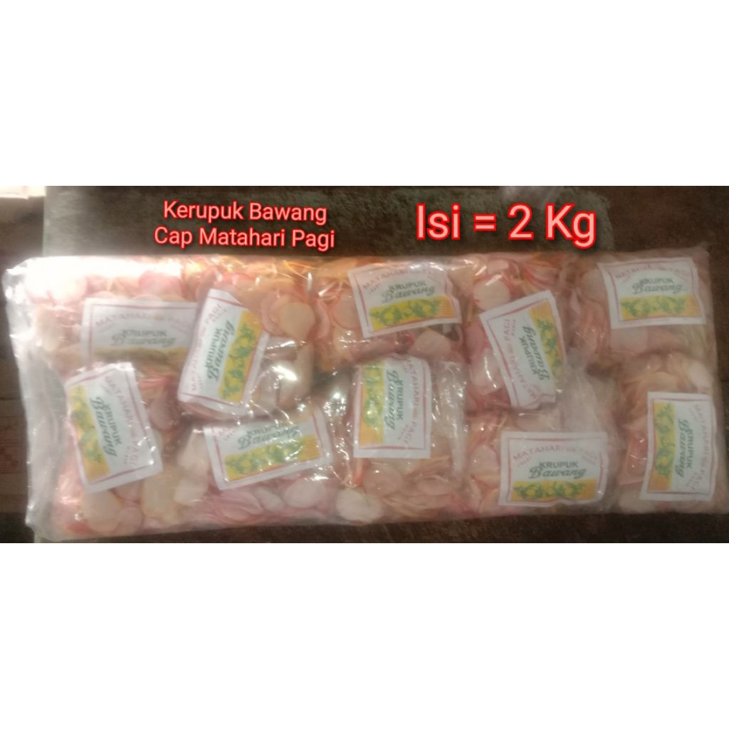 

Kerupuk Cap Matahari Pagi isi 2 kg